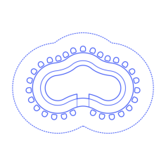 Layouts Bars Cloud Island Sketch Drawing Svg Vector, Free Vectors File